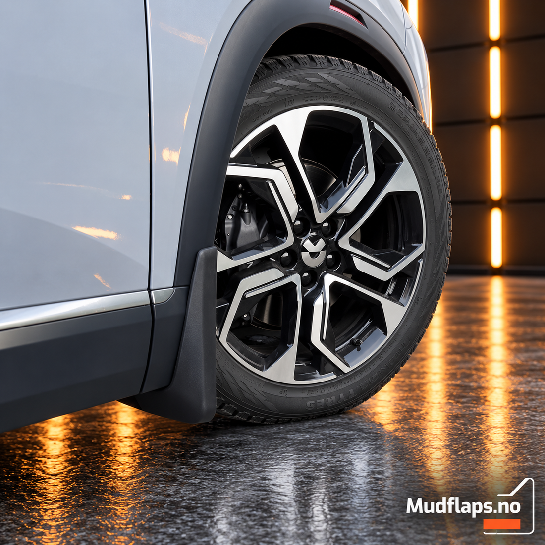 NIO EL8 Mud Flaps, Complete Set